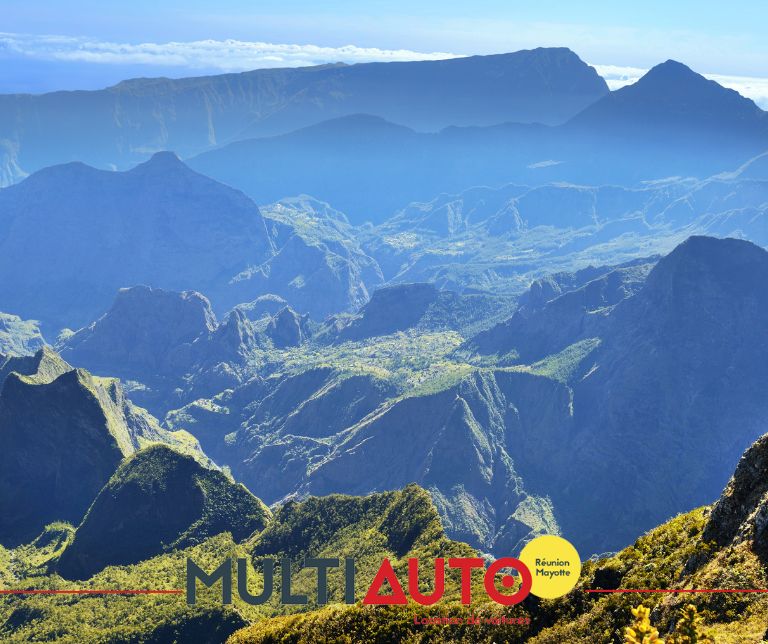 Vue sur le Maïdo à La Réunion